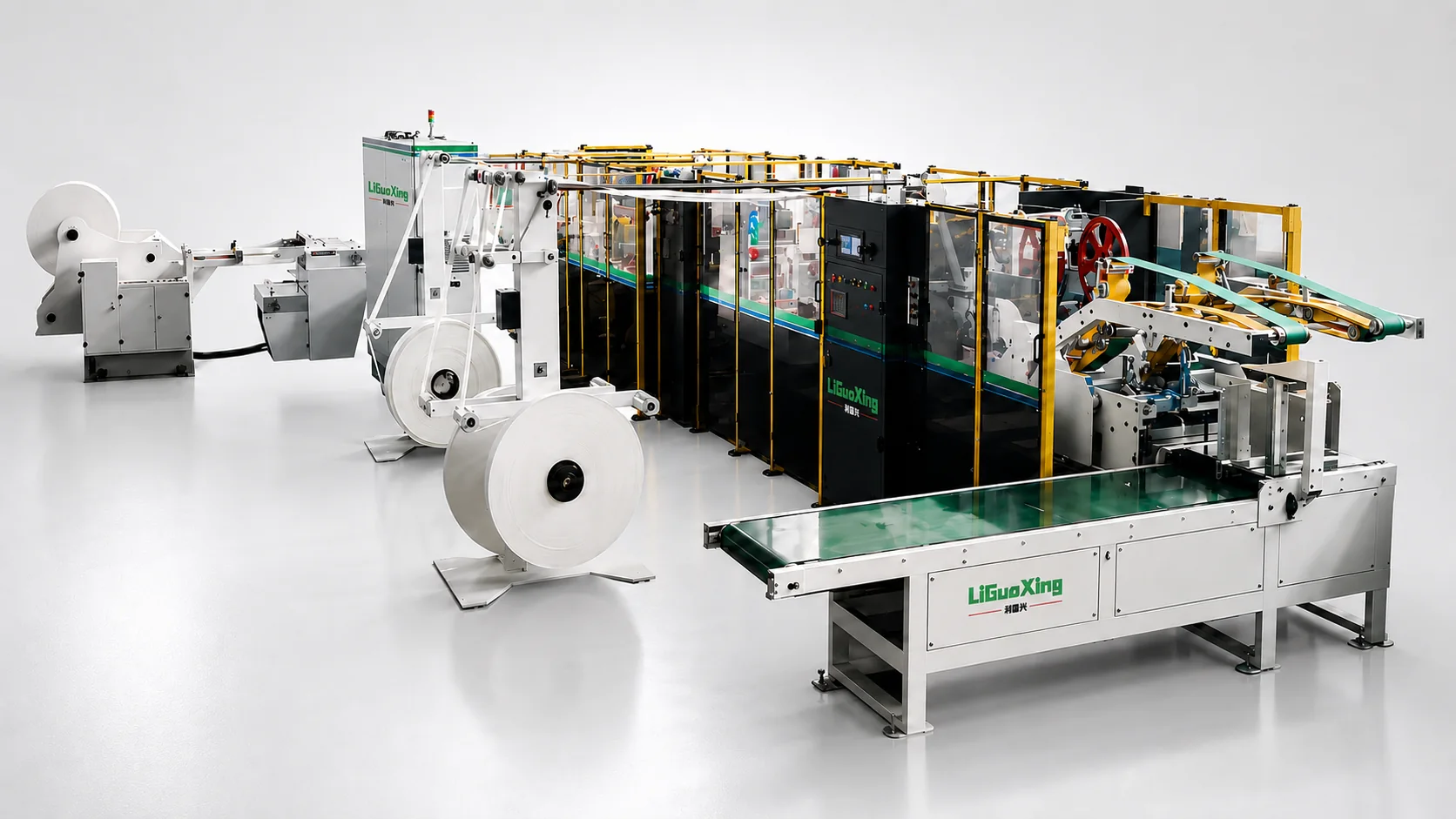 BVM-120 Model Block Bottom Valve Bag Making Machine